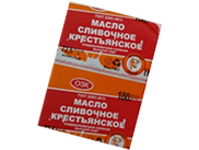 Масло сливочное крестьянское